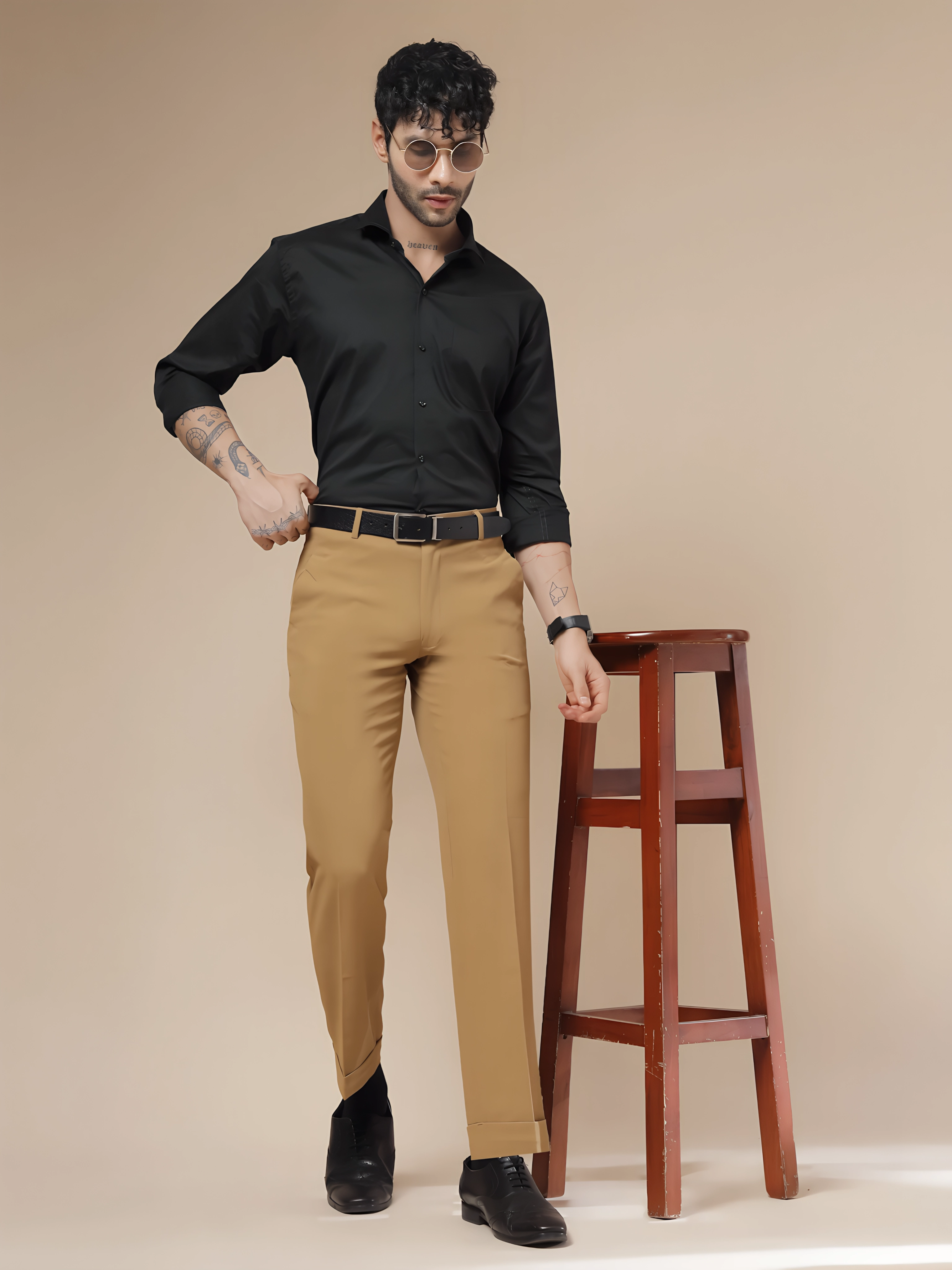 Royal Camel Formal Trouser by ITALIAN VEGA®