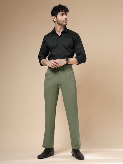 Pebble Double Buckle Formal Gurkha Pants by ITALIAN VEGA®