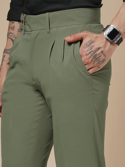 Pebble Double Buckle Formal Gurkha Pants by ITALIAN VEGA®