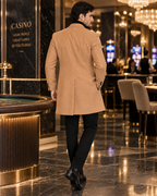 Charleston Camel Wool Blend Over Coat by Italian Vega® (Winter Special)