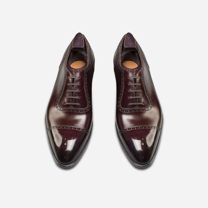 Italian Hand Made Leather Oxford Shoes by Italian Vega®