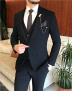 ITALIAN FIT MEN'S CHARADE SUIT BY ITALIAN VEGA® (3-Piece)