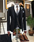 ITALIAN FIT MEN'S CHARADE SUIT BY ITALIAN VEGA® (3-Piece)