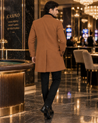 Charleston Tan Wool Blend Over Coat by Italian Vega® (Winter Special)