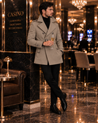 Arctic Vizon Double Breasted Over Coat by ITALIAN VEGA® (Winter Special)