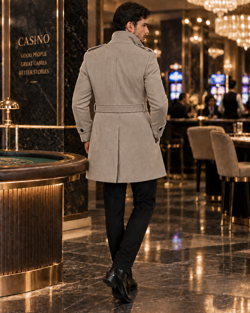 Arctic Vizon Double Breasted Over Coat by ITALIAN VEGA® (Winter Special)