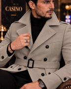 Arctic Vizon Double Breasted Over Coat by ITALIAN VEGA® (Winter Special)