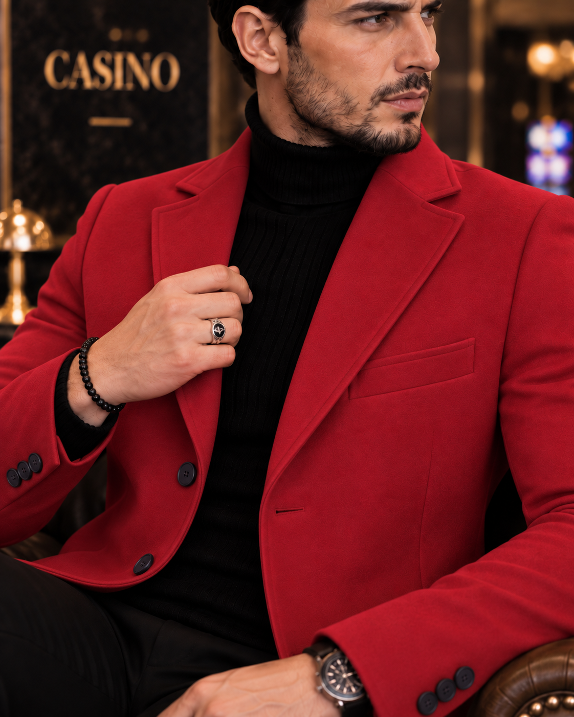 Wine Wool and Blends Trench Over Coat by ITALIAN VEGA® (Winter Special)