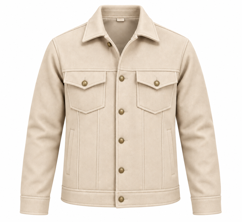 Classy Beige Wool Jacket by ITALIAN VEGA®