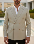 Lime Double Breasted One Piece Blazer by ITALIAN VEGA®