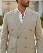 Lime Double Breasted One Piece Blazer by ITALIAN VEGA®