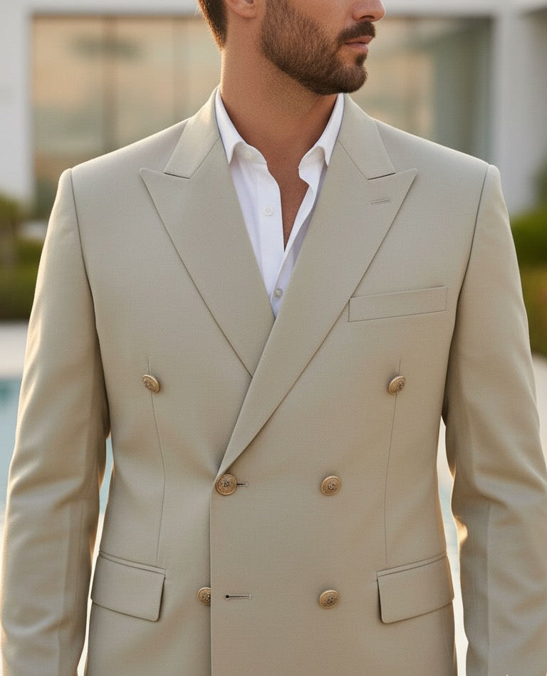 Lime Double Breasted One Piece Blazer by ITALIAN VEGA®