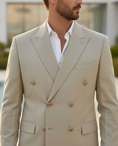 Lime Double Breasted One Piece Blazer by ITALIAN VEGA®