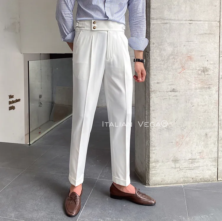 Signature Buttoned Formal Gurkha Pants by ITALIAN VEGA®