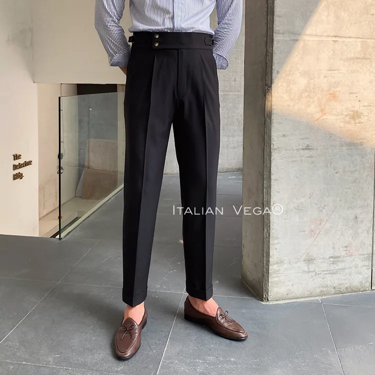 Signature Buttoned Formal Gurkha Pants by ITALIAN VEGA®