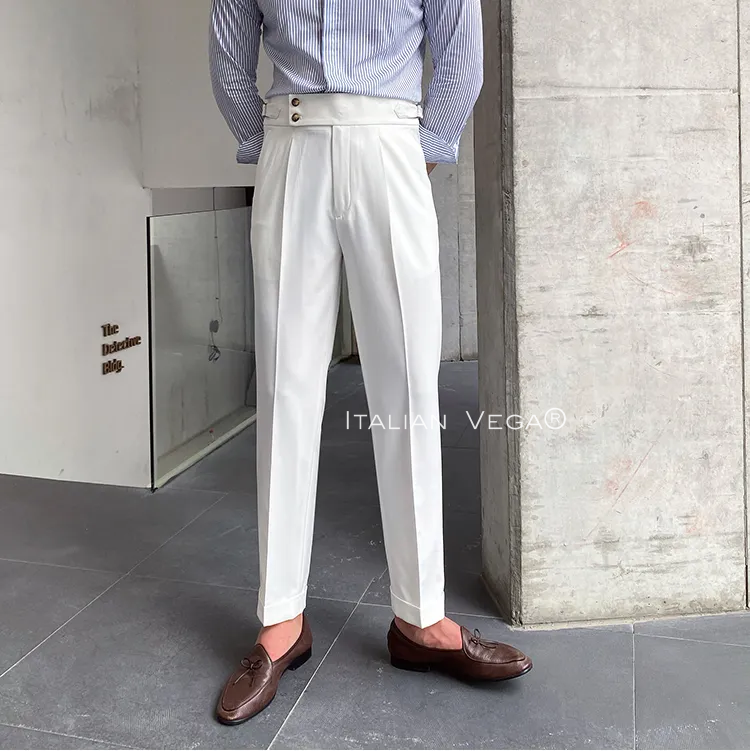 Signature Buttoned Formal Gurkha Pants by ITALIAN VEGA®