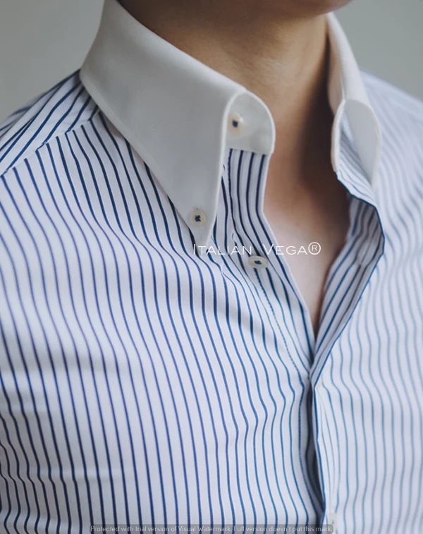 Old Money Classic Striped Shirt by Italian Vega®