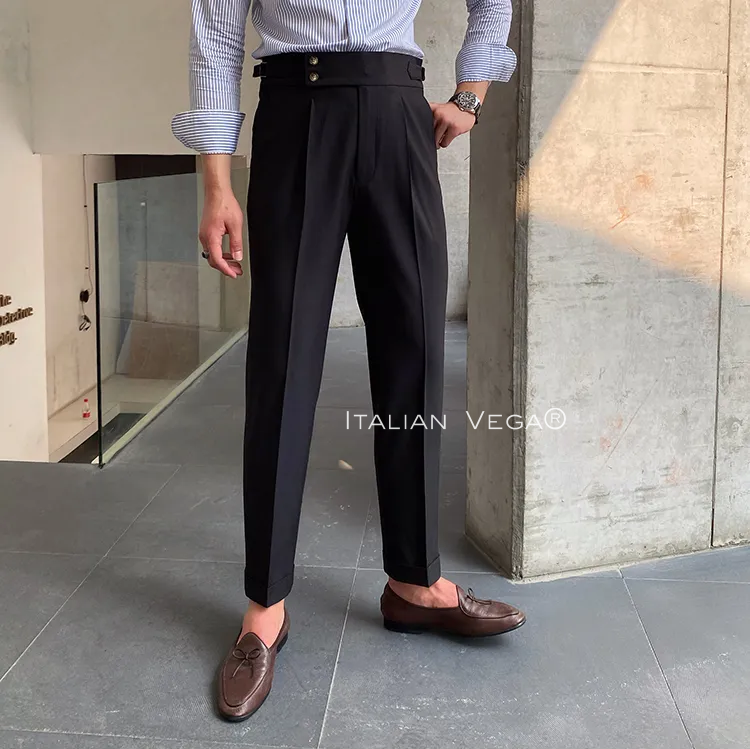 Signature Buttoned Formal Gurkha Pants by ITALIAN VEGA®