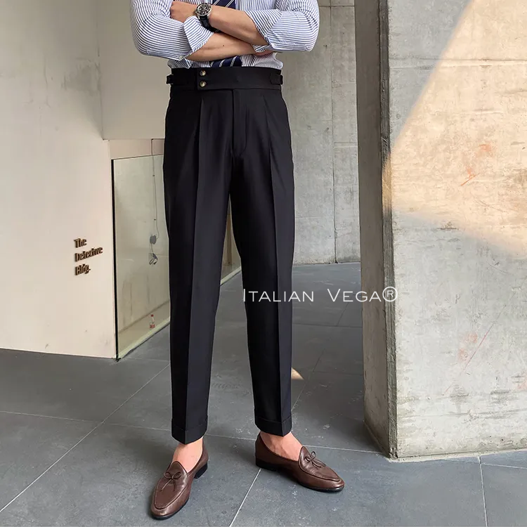 Signature Buttoned Formal Gurkha Pants by ITALIAN VEGA® – Italian Vega®