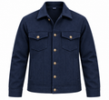 Classy Navy Blue Wool Jacket by ITALIAN VEGA®