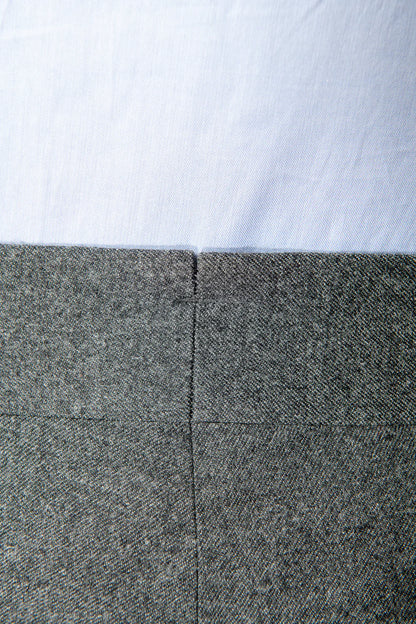 Anthracite Signature Flannel Gurkha Pants by Italian Vega® (Winter Warm)