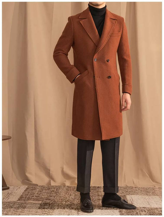 Kingsman Camel Double Breasted Coat by Italian Vega® (Latest Edition)