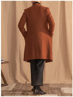 Kingsman Tan Double Breasted OverCoat by Italian Vega® (Winter Special)