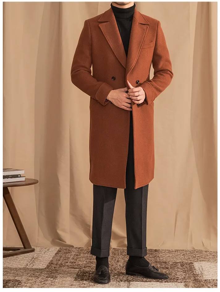 Kingsman Camel Double Breasted Coat by Italian Vega® (Latest Edition)