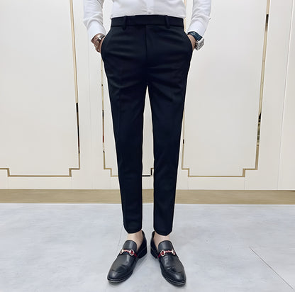 Italian Royal Black Formal Trouser For Men by ITALIAN VEGA®