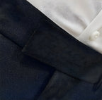 Italian Royal Black Formal Trouser For Men by ITALIAN VEGA®