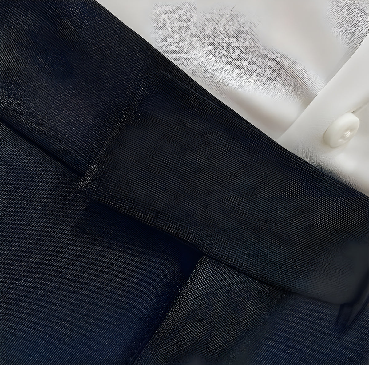Italian Royal Black Formal Trouser For Men by ITALIAN VEGA®