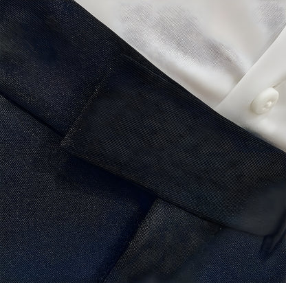 Italian Royal Black Formal Trouser For Men by ITALIAN VEGA®