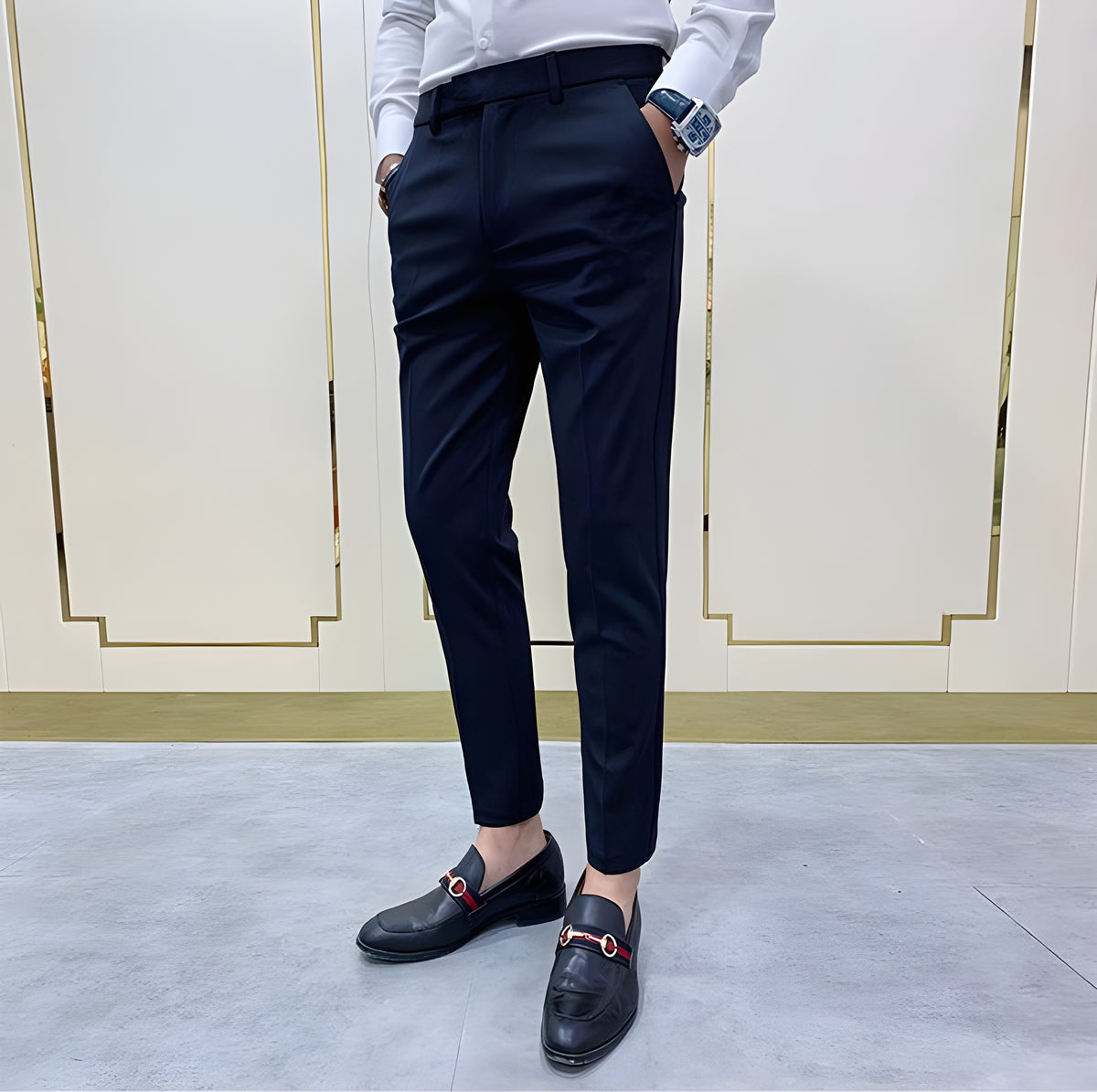 Navy Formal Trouser For Men by ITALIAN VEGA®