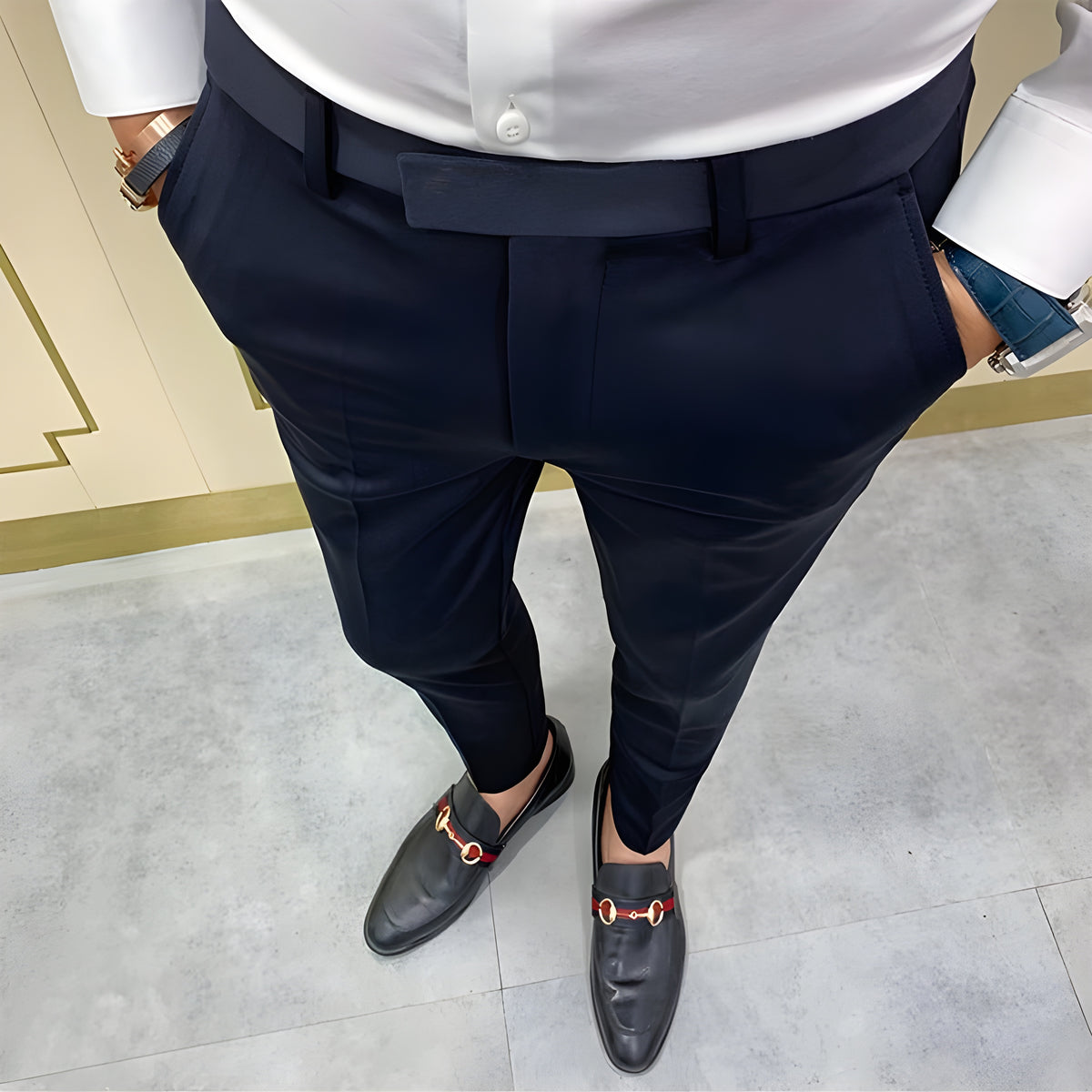 Navy Formal Trouser For Men by ITALIAN VEGA®