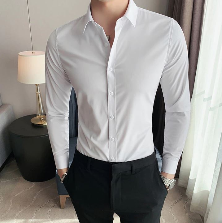 Italian Style Premium White Shirt by Italian Vega®