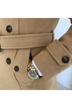 Arctic Camel Double Breasted Over Coat by ITALIAN VEGA® (Winter Special)