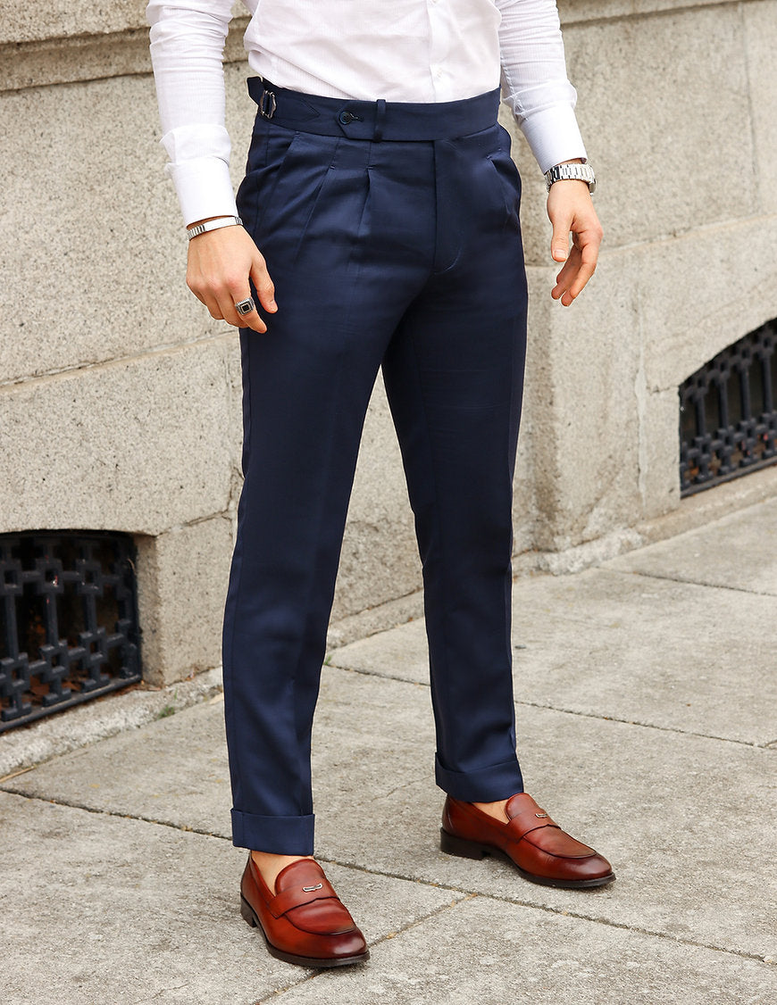 Italian Navy Signature Formal Gurkha Pants by ITALIAN VEGA® – Italian Vega®