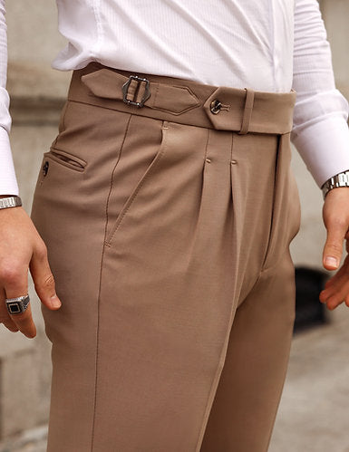 TROUSERS WITH BUCKLED BELT  Zara trousers, High waist outfits