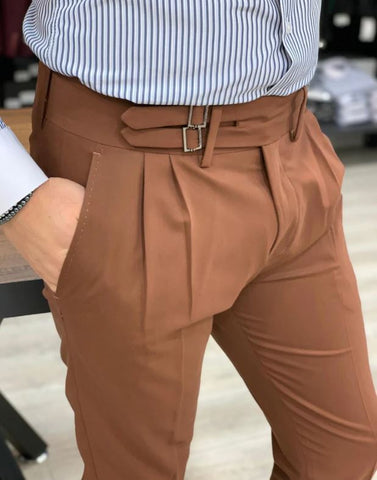 Buy Khaki Trousers & Pants for Men by JOHN PLAYERS Online | Ajio.com