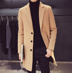 Camel Wool and Blends Trench Over Coat by ITALIAN VEGA® (Winter Special)