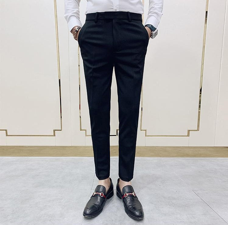 Italian Royal Black Trouser For Men Regular by ITALIAN VEGA® – Italian ...