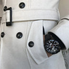 Arctic Beige Double Breasted Over Coat by ITALIAN VEGA® (Winter Special)
