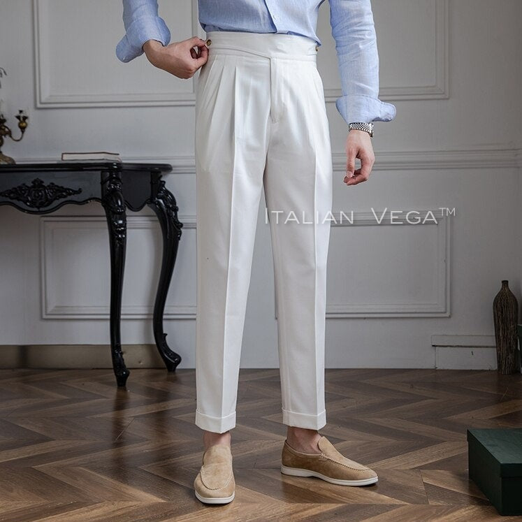 Formal white pants hotsell