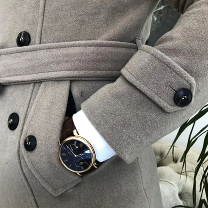 Arctic Vizon Double Breasted Over Coat by ITALIAN VEGA® (Winter Special)